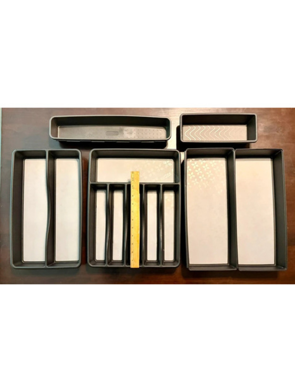 Lot of Rubbermaid Drawer Organizers